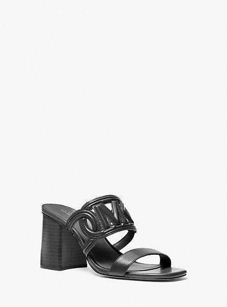 alma michael kors|Alma Leather Sandal .